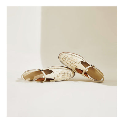 Eliara - Woven Charm Sandals
